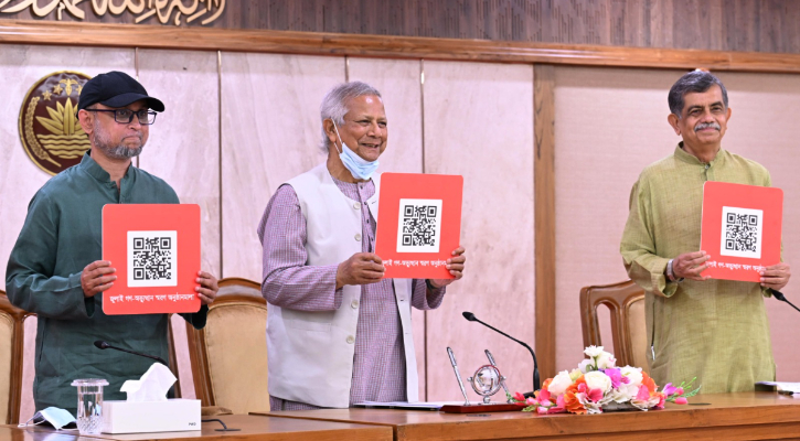 জুলাই অভ‍্যুত্থান স্মরণে মাসব্যাপী কর্মসূচি উদ্বোধন করলেন প্রধান উপদেষ্টা